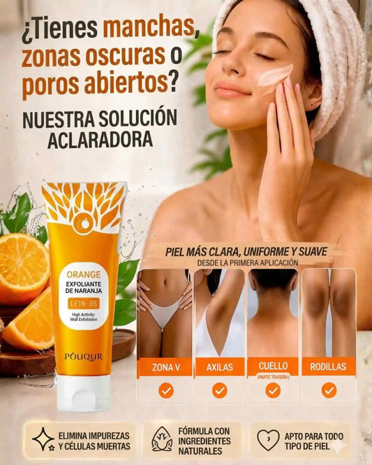 Gel Exfoliante Facial De Naranja Piel Radiante