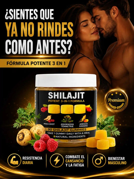 GOMITAS DE SHILAJIT 3 EN 1